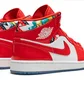 Кросівки чоловічі Air Jordan 1 Mid Se White/Red DC7294-600