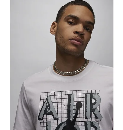 Футболка чоловіча Air Jordan T-Shirt Brand White FN5978-100