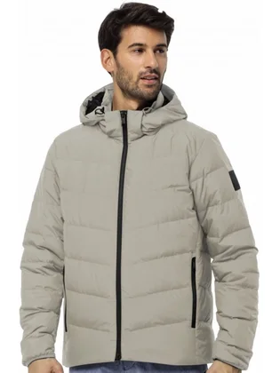 Пуховик мужской Jack Wolfskin Colonius Grey 1207431A-0029