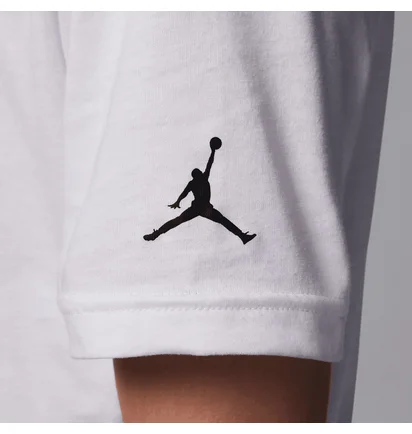 Футболка дитяча Air Jordan Big Embroidered T-Shirt White 95D634-001