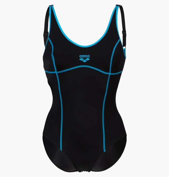 Купальник Arena Tania Clip Back Swimsuit One P Blue 005974-580