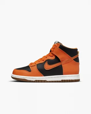 Кросівки дитячі Nike Dunk High Orange/Black DB2179-004