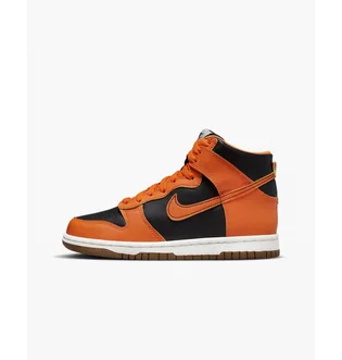 Кроссовки детские Nike Dunk High Orange/Black DB2179-004