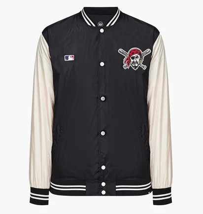 Бомбер мужской 47 Brand Pittsburgh Pirates Black/Beige 584327JK-FS