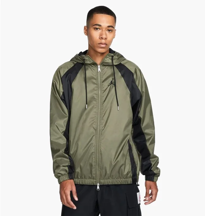 Вітровка чоловіча Nike M J Ess Woven Jacket Green DJ9828-222
