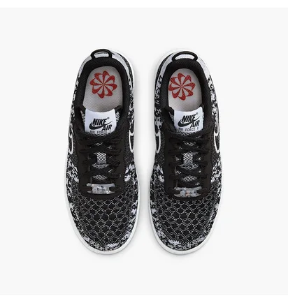 Кроссовки детские Nike Af1 Crater Flyknit Nn Black/Grey Dm1060-001
