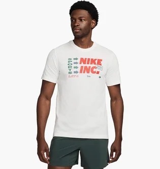 Футболка мужская Nike T-Shirt Do Fitnessu Dri-Fit White FV8360-133