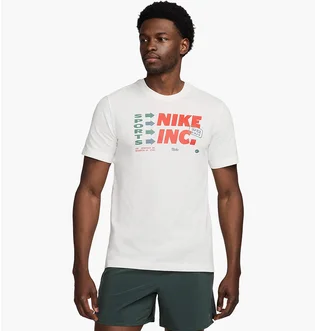 Футболка чоловіча Nike T-Shirt Do Fitnessu Dri-Fit White FV8360-133