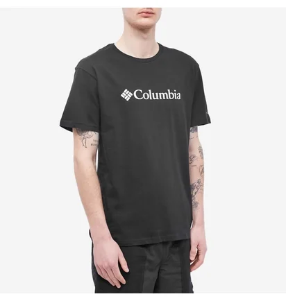 Футболка чоловіча Columbia Csc Basic Logo Tee Black 1680053-010