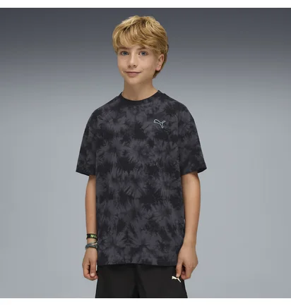 Футболка дитяча Puma Ess Elevated Relaxed Tie-Dye Black 692106-01