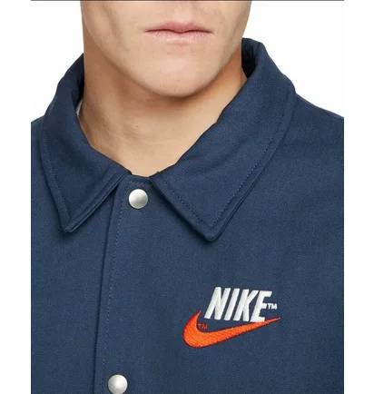 Куртка чоловіча Nike Coach Jacket Blue DM5275-410