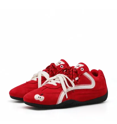 Кросівки унісекс Cat&Sofa Emoji Apple Red Red CS-27