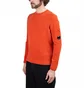Лонгслив унисекс C.P. Company Chenille Cotton Crew Neck Knit Orange 14CMKN026A005687G439
