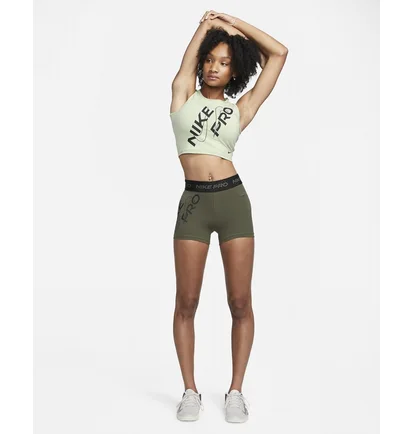 Шорты женские Nike Pro 8 Cm Olive FB5448-325