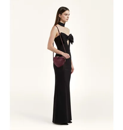 Сумка жіноча JW PEI Arlene Heart Shaped Bag Bordo BB2024BG97376JWP