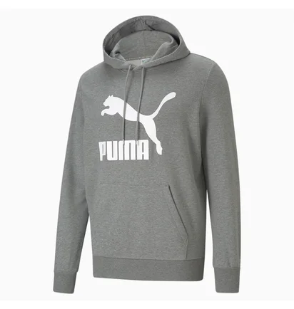 Худи мужское Puma Classics Logo Grey 530084-03