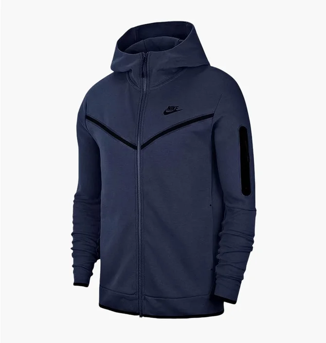 Толстовка чоловіча Nike Sportswear Tech Fleece Blue CU4489-410
