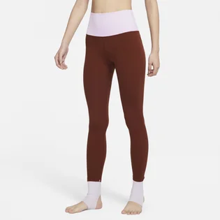 Лосини жіночі Nike Yoga Dri-Fit Luxe Orange DM6996-217