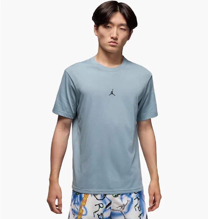 Футболка чоловіча Air Jordan Df Sprt Jumpman Ss Crew Grey IB6757-041