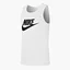 Майка чоловіча Nike M Nsw Tank Icon Futura White AR4991-101