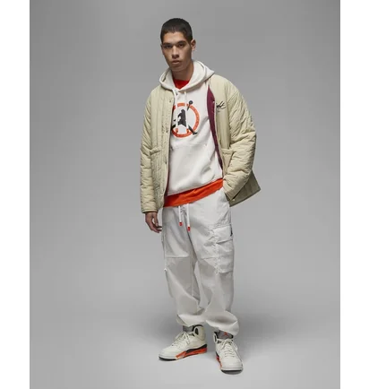 Худи мужское Air Jordan Air Flt Mvp Gfx Flc Po White Fb7050-030