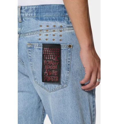 Джинсы мужские Ksubi Hazlow Selvedges Sydney Light Blue MEX24DJ038