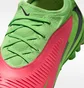 Бутсы унисекс Nike Reactx Phantom 6 Low Pro Tf Eh Green/Red IH1788-603