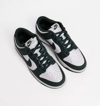 Кроссовки мужские Nike Dunk Low Green/White DV0833-111