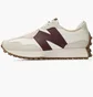 Кроссовки женские New Balance 327 Blanc Beige WS327KA