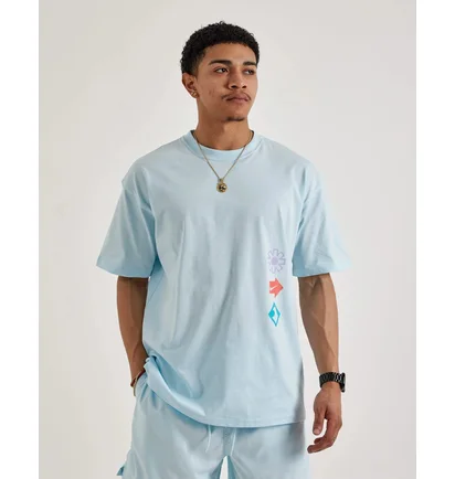 Футболка мужская Nike U Nsw Tee M90 Oc Brandrif Lbr Light Blue HJ0762-474