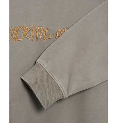 Світшот чоловічий Fucking Awesome Distressed Stamp Crew Beige PN25324