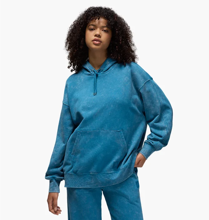 Худи женское Air Jordan Flight Fleece Blue FN5738-457