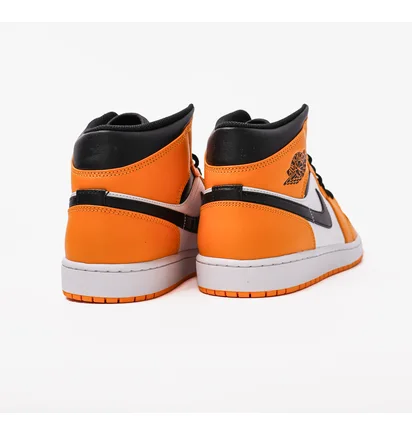 Кроссовки мужские Nike Air Jordan 1 Mid Yellow/White 554724-701