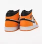 Кроссовки мужские Nike Air Jordan 1 Mid Yellow/White 554724-701
