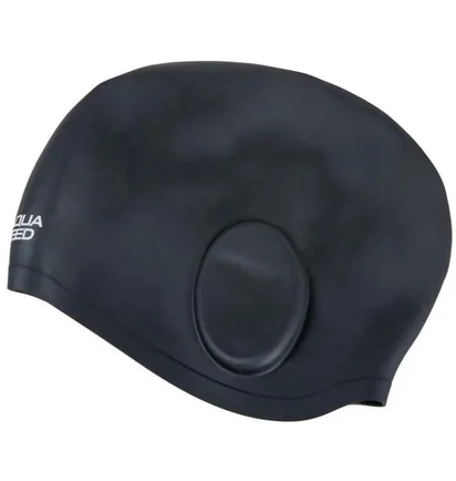 Шапочка для плавання Aqua Speed Ear Volume Black 284-07