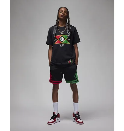 Футболка мужская Air Jordan T-Shirt Quai 54 Black FJ6984-010