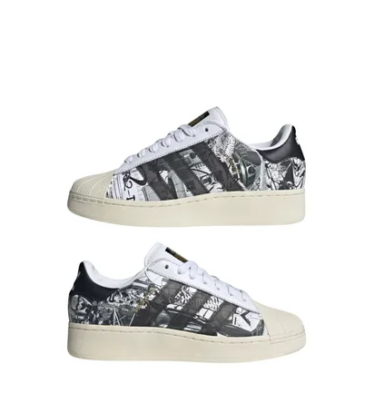 Кроссовки унисекс Adidas Star Wars X Nanzuka X Superstar Xlg Grey IF9249