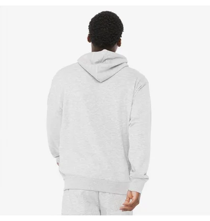 Худі чоловіче New Balance Stacked Logo French Terry Hoodie Grey MT41501