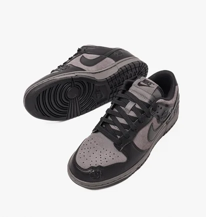 Кросівки жіночі Nike Dunk Low Black/Grey HF1986-001
