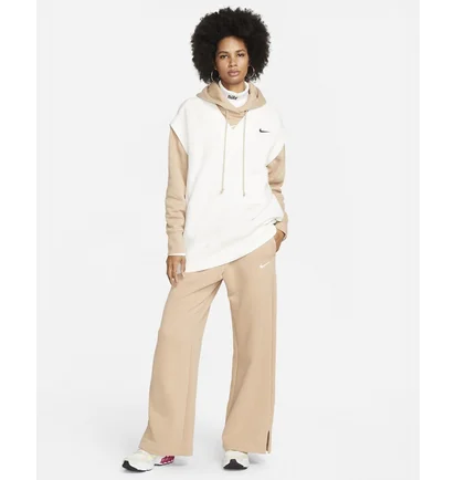 Худи женское Nike W Nsw Style Flc Po Hoodie Os Beige Dq5860-200