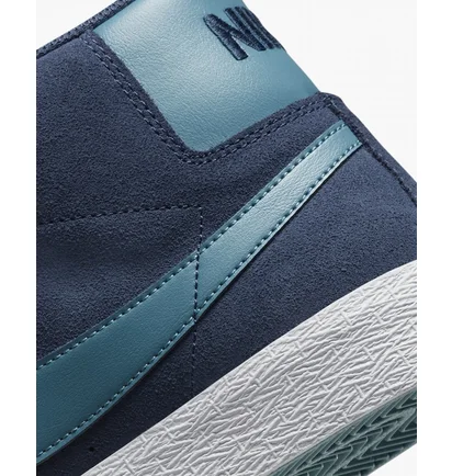 Кеды унисекс Nike Sb Zoom Blazer Mid Blue Fd0731-400