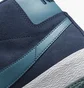 Кеды унисекс Nike Sb Zoom Blazer Mid Blue Fd0731-400
