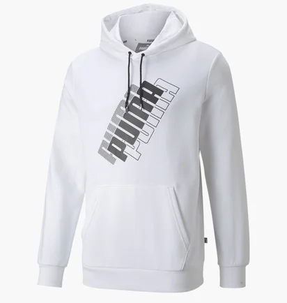 Худі чоловіче Puma Power Logo White 847378-02