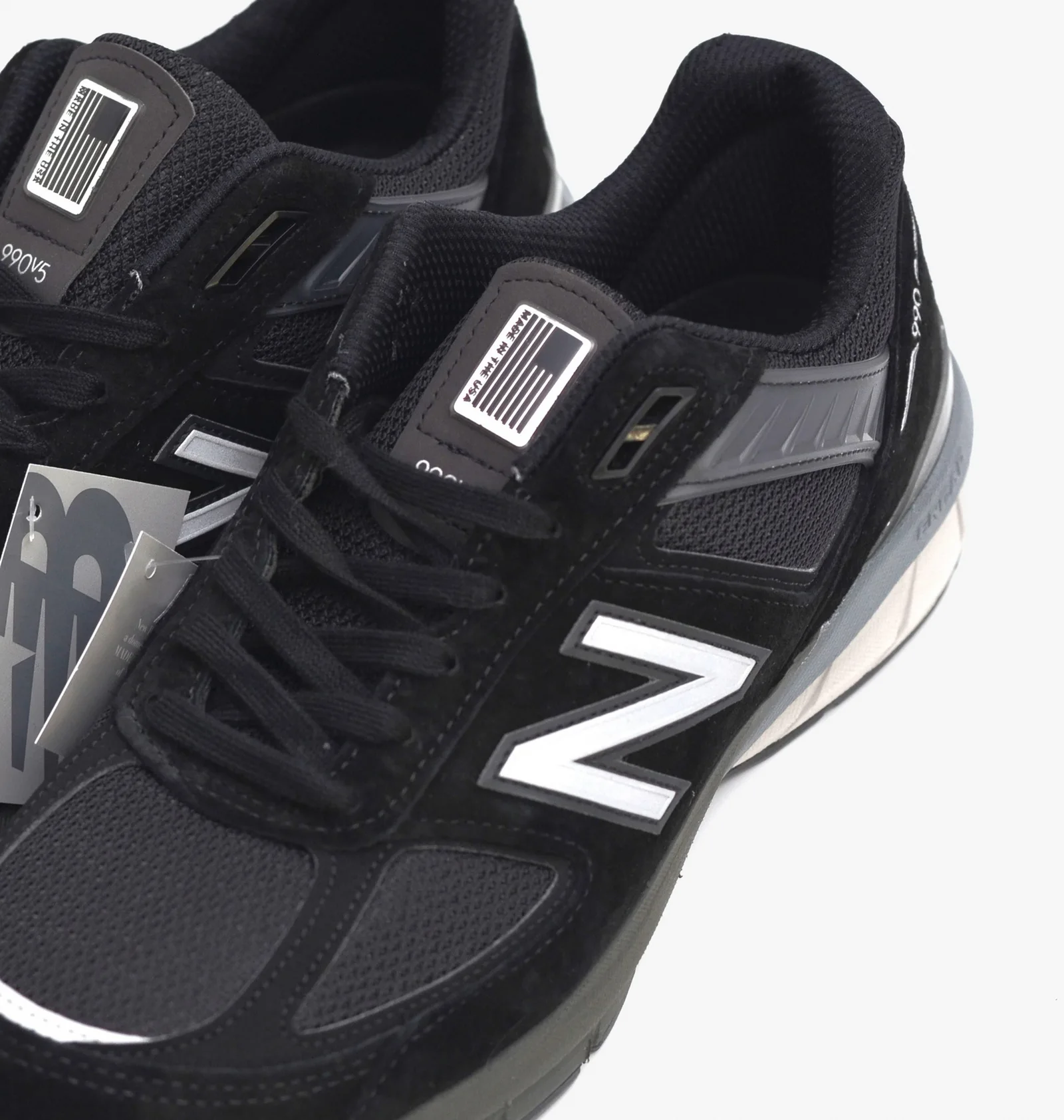 ᐉ Кроссовки мужские New Balance made in USA 990 V5 Black M990BK5