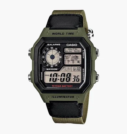 Годинник чоловічий Casio AE-1200WHB-3B