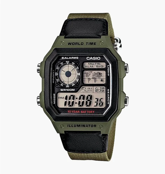 Годинник чоловічий Casio AE-1200WHB-3B