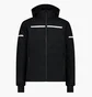 Куртка мужская CMP Zip Hood Stretch Polyes Black 34W4697-U901