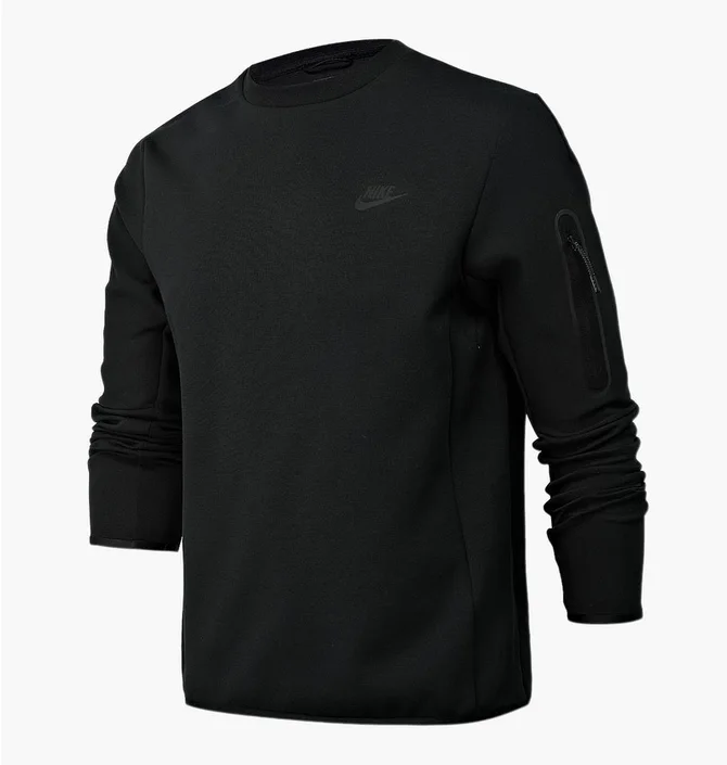 Свитшот мужской Nike Sportswear Tech Fleece Black CU4505-010