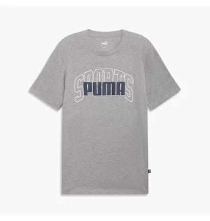 Футболка мужская Puma Collegiate Logo Tee Grey 682214-03