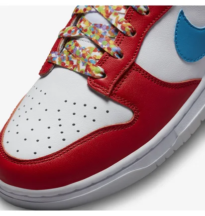 Кросівки чоловічі Nike Dunk Low Qs Lebron James Fruity Pebbles Red Dh8009-600